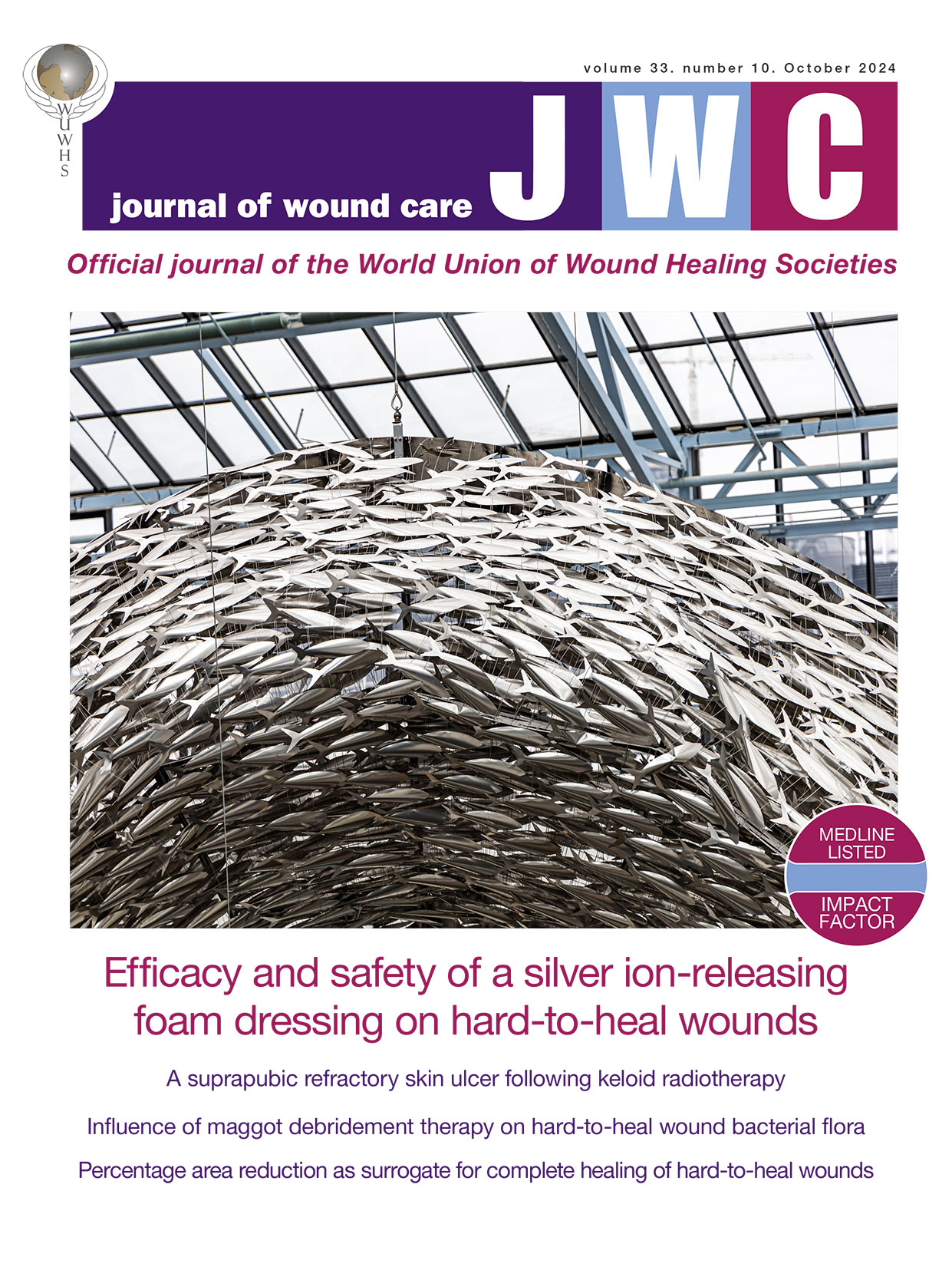 Journal of Wound Care. A Medline-listed, impact factor journal